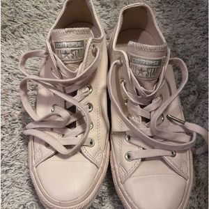 Converse All Star Rose Gold Low Top Sneakers Size 9Womens